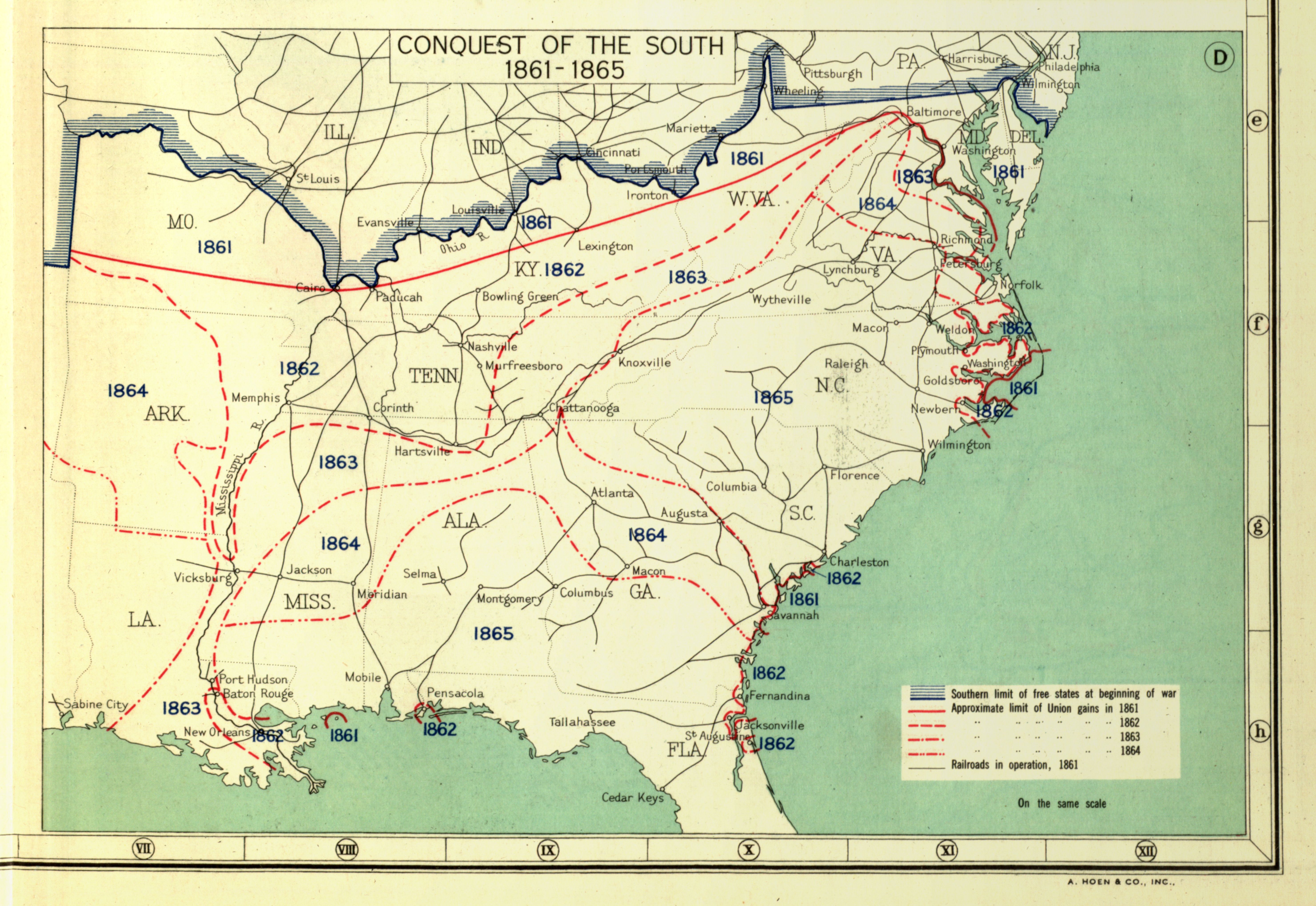 Conquest of the South, 1861-1865