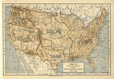 Territorial Growth of the United States of America, 1783-1866