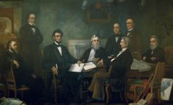First Reading of the Emancipation Proclamation of President Lincoln