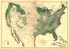 Map Showing the Distribution of Woodland